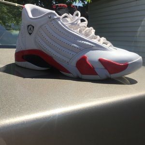 Candy canes Jordan shoes